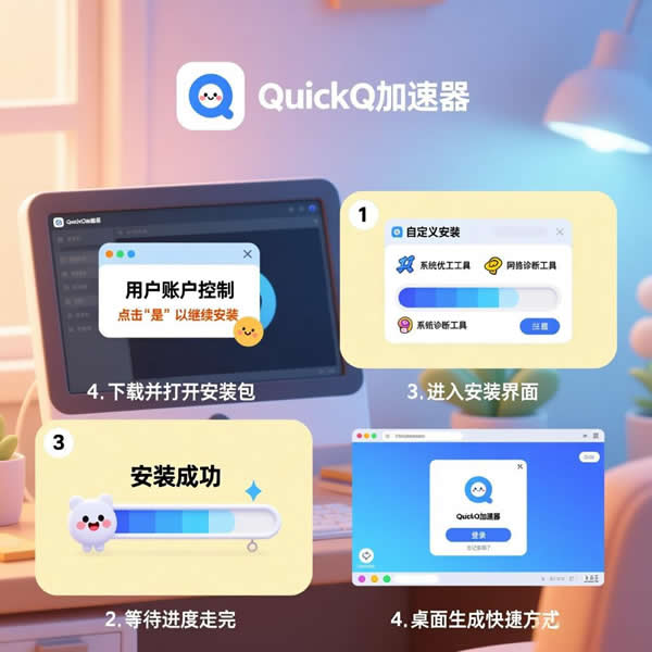 quickq加速器如何安装？安装步骤是怎样的？