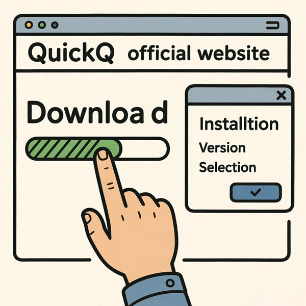 quickq电脑怎么下载安装？加速器版本选择有啥讲究？