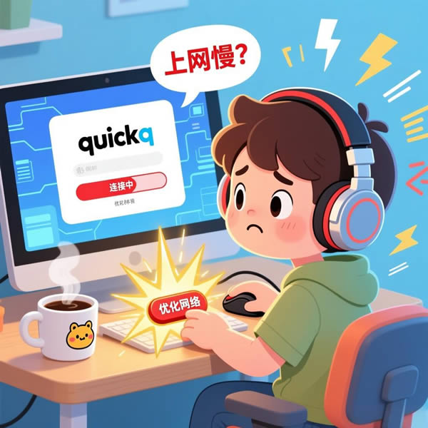 QuickQ上网慢?如何提升连接速度? QuickQ上网慢?如何提升连接速度?