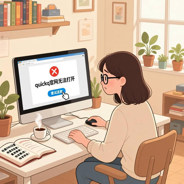QuickQ官网无法打开?怎样解决连接失败? QuickQ官网无法打开?怎样解决连接失败?