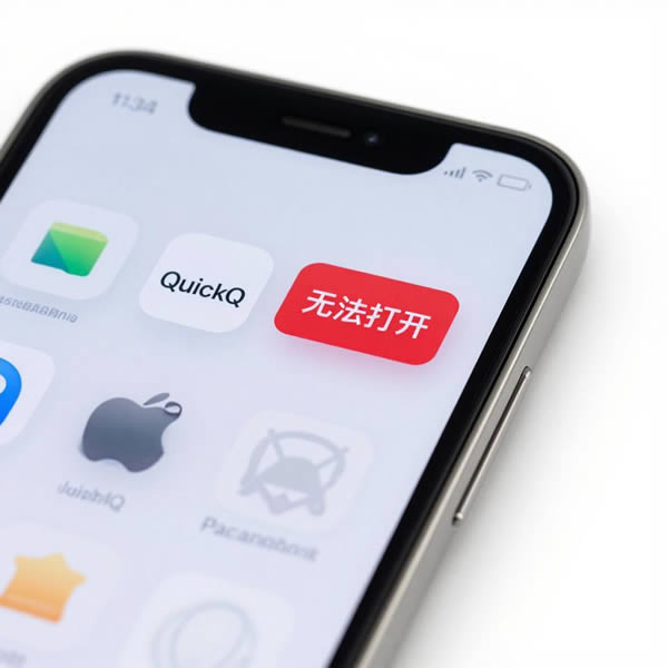 苹果手机更新后QuickQ打不开怎么回事？