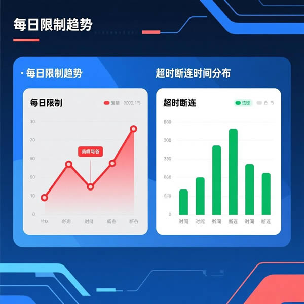 quickq每日限制？超时断连？