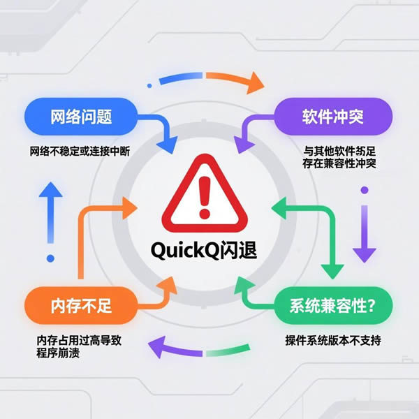 为什么QuickQ一直闪退? 为什么QuickQ一直闪退?